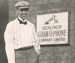 Herbert Berliner, père de la phonographie canadienne, 1920